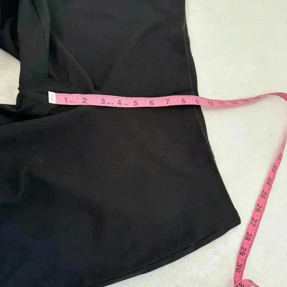 Eileen Fisher Womens Pants Medium Black Pull On Elastic Waist Viscose Ny… - Picture 9 of 12